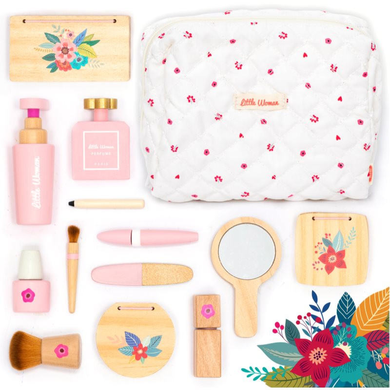 UMU Toys Roleplay Beauty Set - Little Woman aktivity hračka z dreva