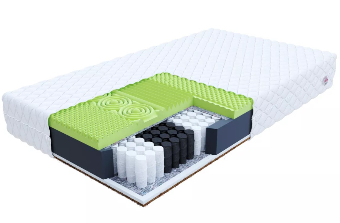 FDM Taštičkový matrac VASTO Jersey | 100 x 200 cm