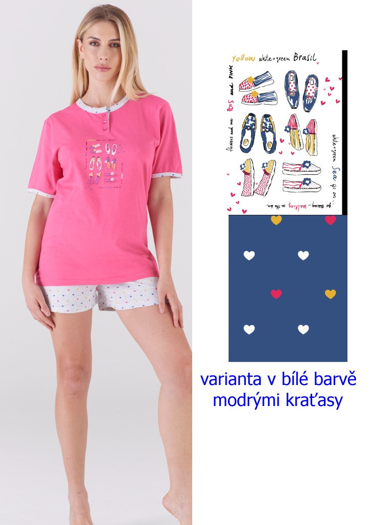 Dámske pyžamo KARELPIU KC6100 L Modrá