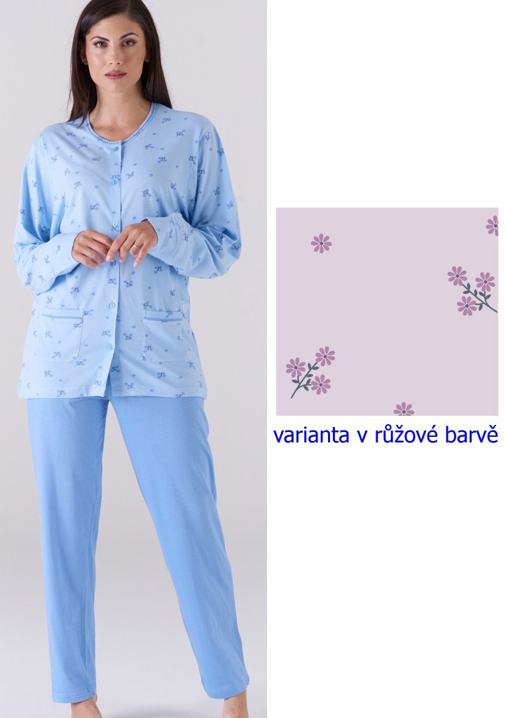 Dámske pyžamo KARELPIU KC6002 M Růžová