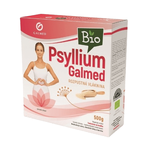 GALMED Psyllium rozpustná vláknina BIO 500 g