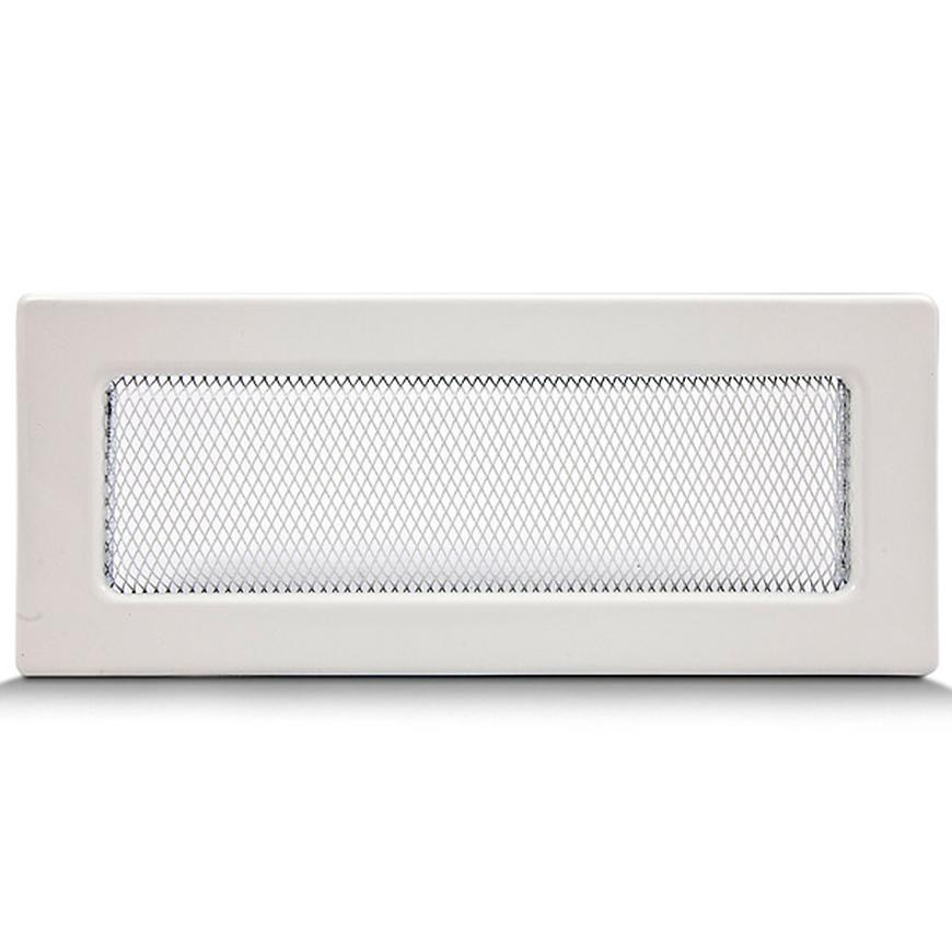 Kratka kominkowa biała bez żaluzji 10.5X25 4F11250W