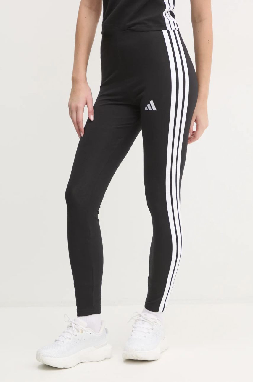 Legíny adidas Essentials dámske, čierna farba, JE0072
