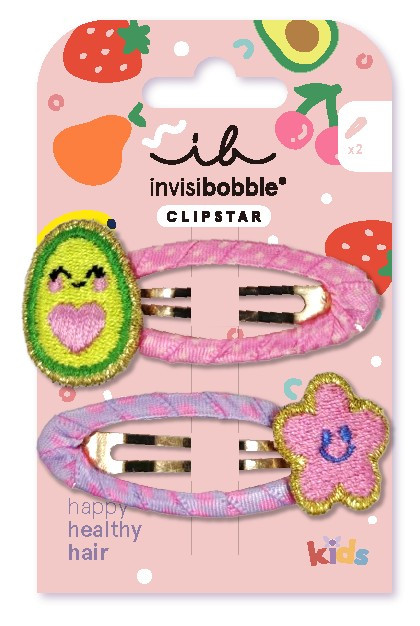 Invisibobble Sponka do vlasov Clipstar Frutti Avocado 2 ks