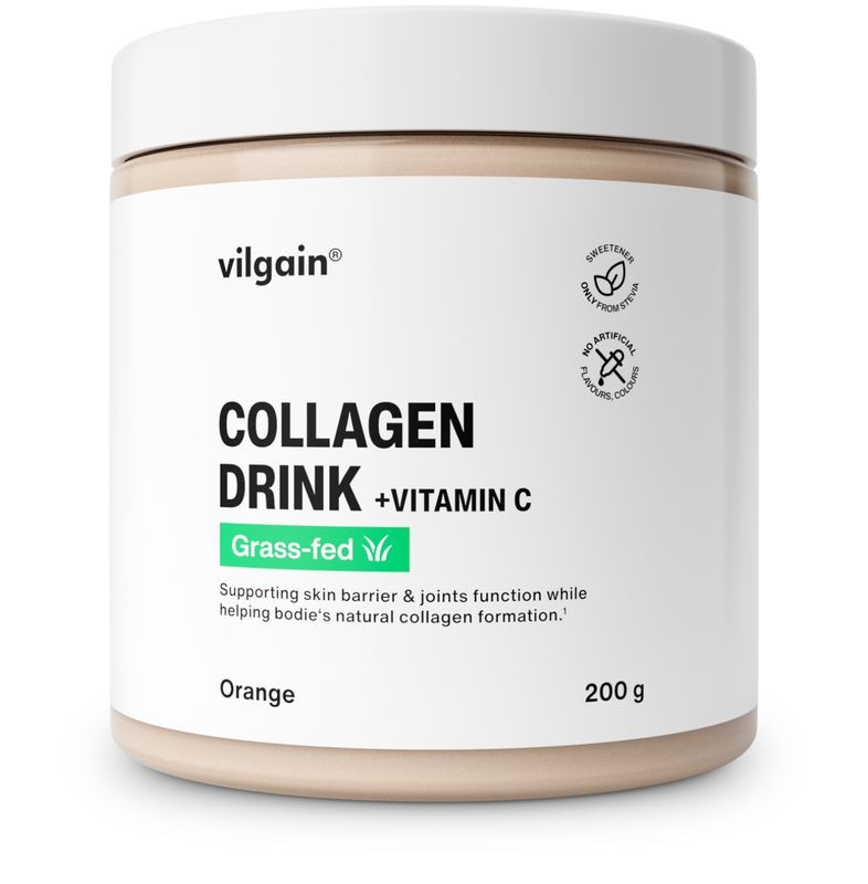 Vilgain Collagen Drink + Vitamín C – pomaranč 200 g