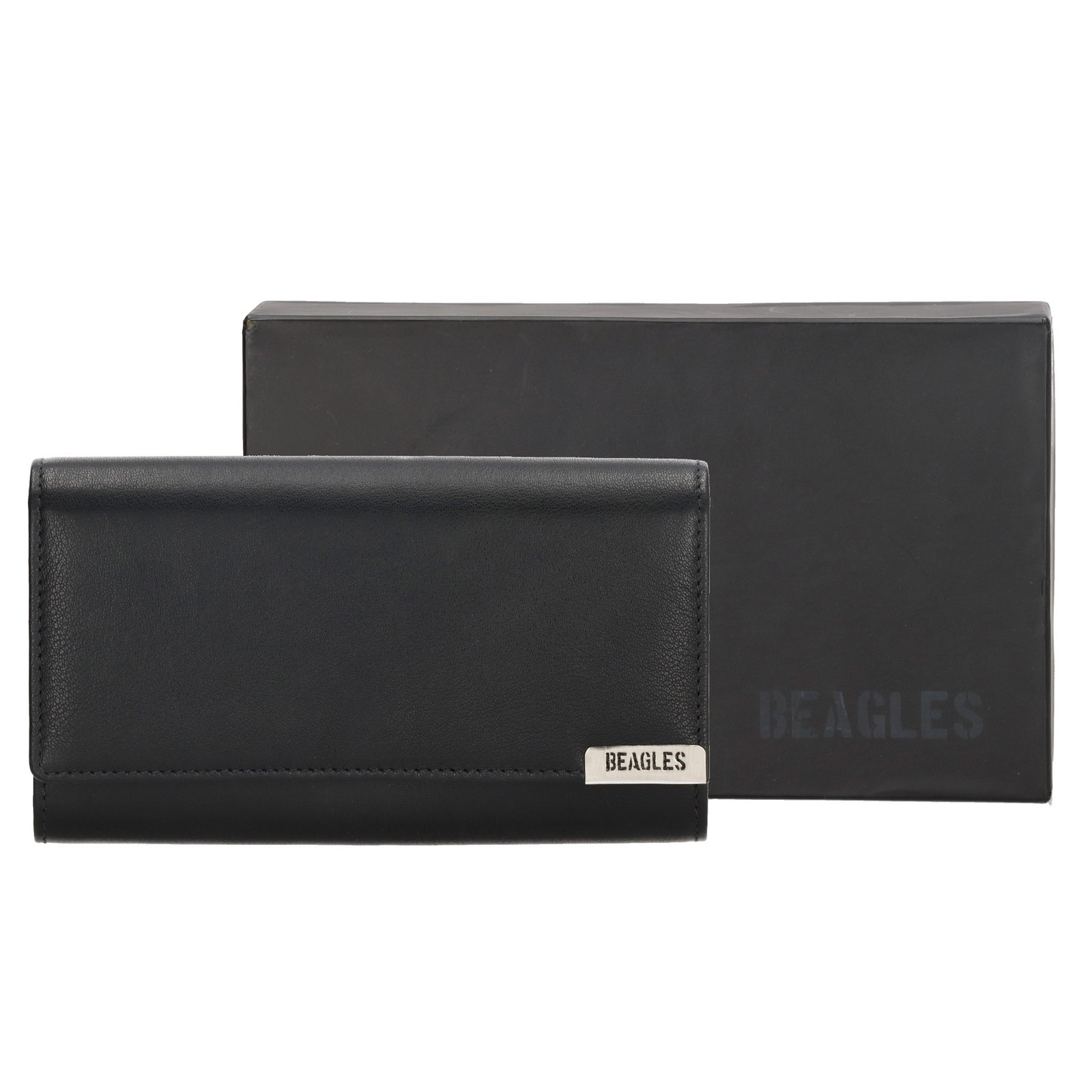 Elegantná peňaženka Beagles Santa Lucia - čierna