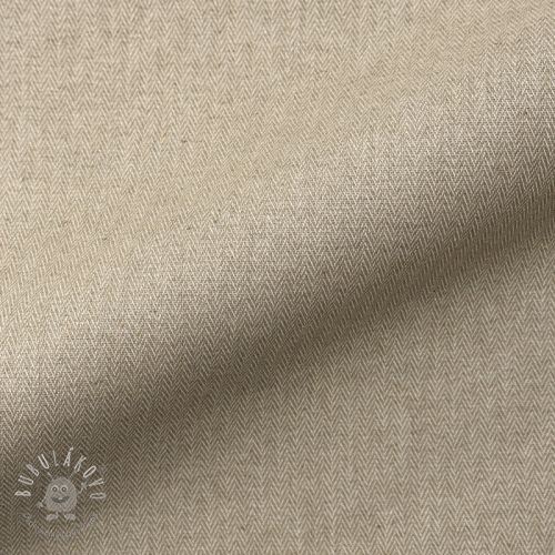 Dekoračná látka DOBBY Zigzag linen