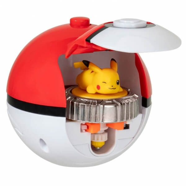Jazwares Balenie Pokémon Battle Spinner - Pikachu a Poké Ball