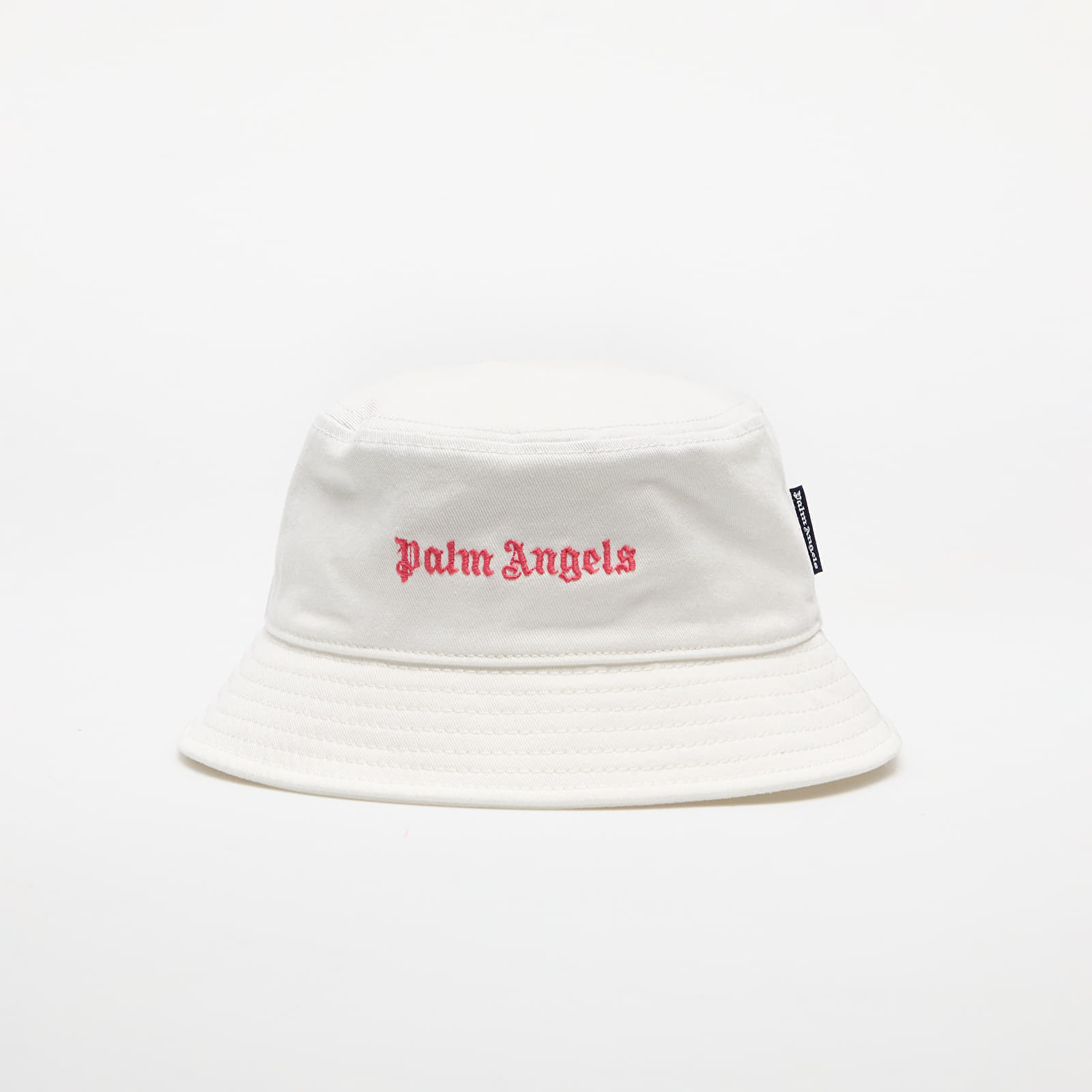 Palm Angels Kids Logo Bucket Hat Butter Cherry II