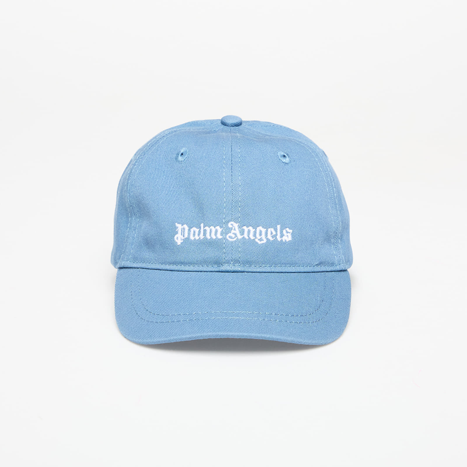 Šiltovka Palm Angels Kids Logo Baseball Cap Dusty Blue/ Off White II