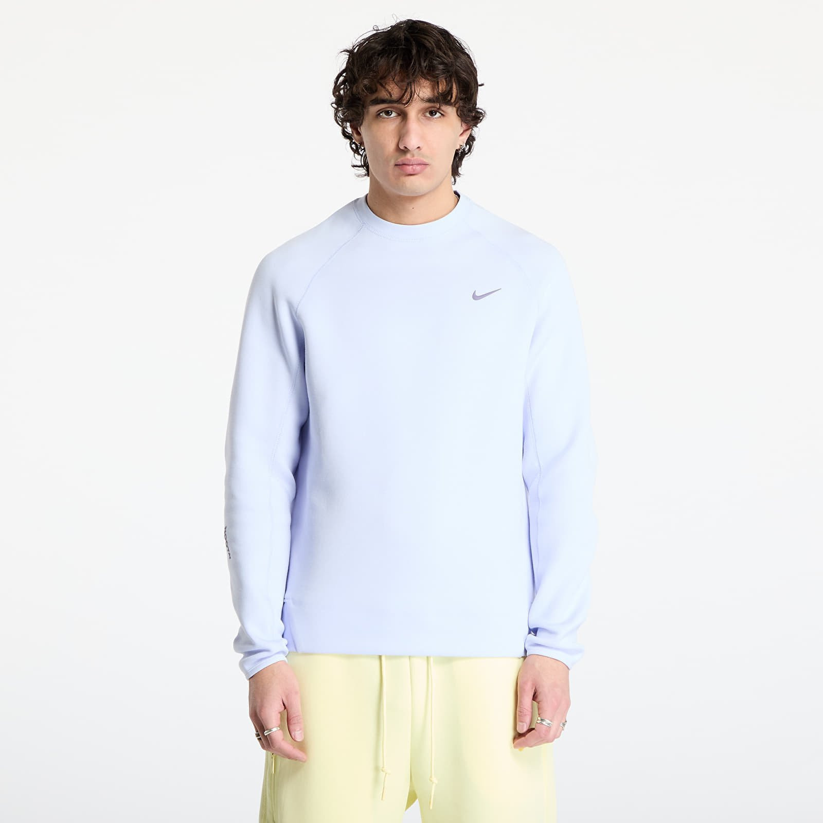 Mikina Nike x NOCTA Tech Fleece Men's Crew Palest Purple/ Daybreak XS