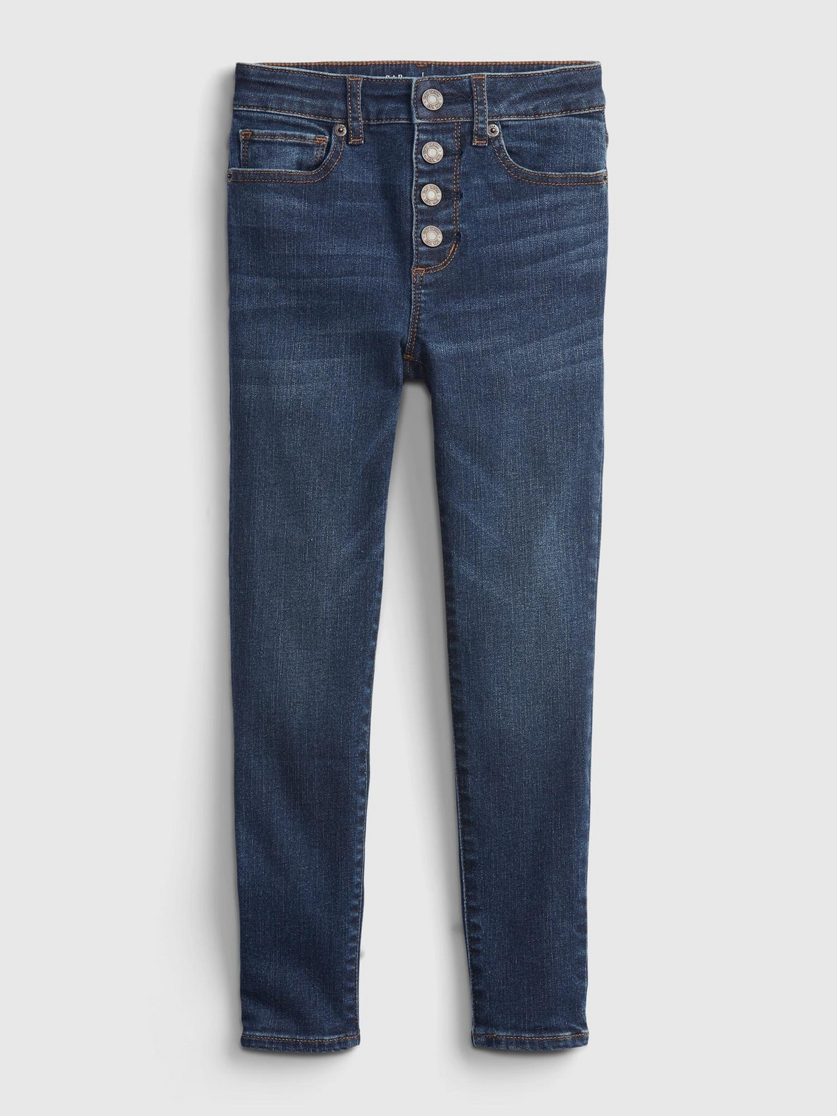 GAP Kids Jeans kids high-rise distressed ankle jeggings with washwell™ - Girls