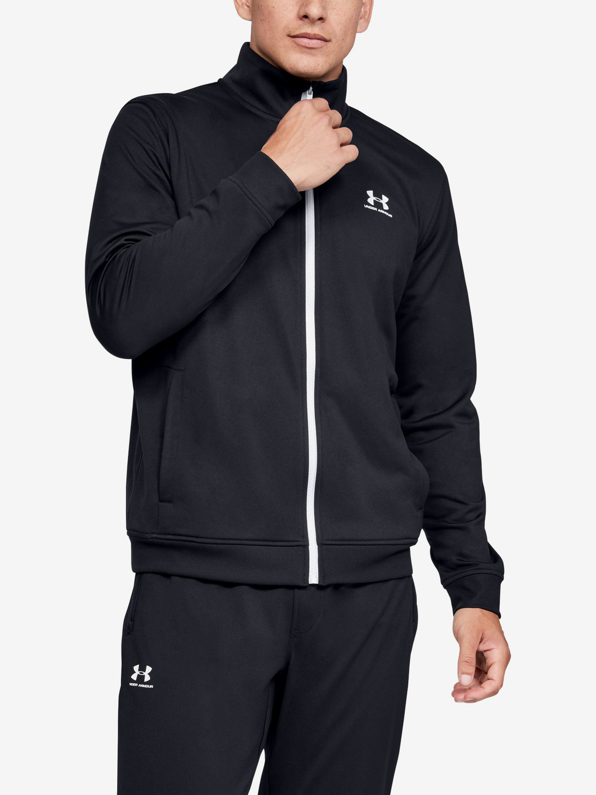 Under Armour Jacket SPORTSTYLE TRICOT JACKET-BLK - Men