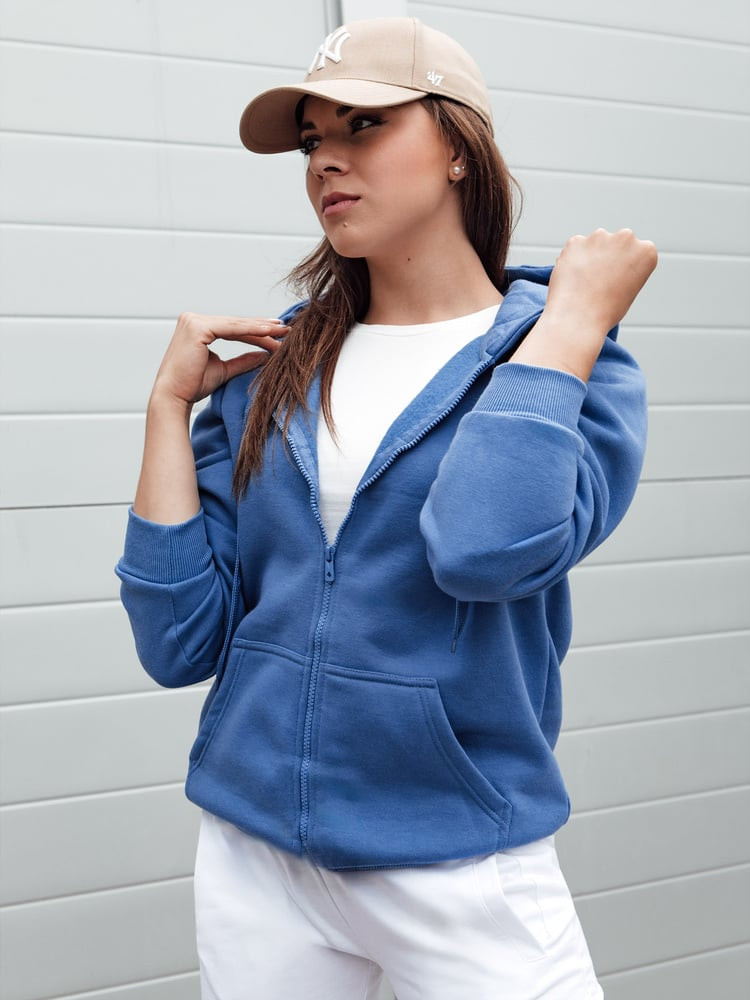 DStreet Bluza damska VICTORIA ciemnoniebieska