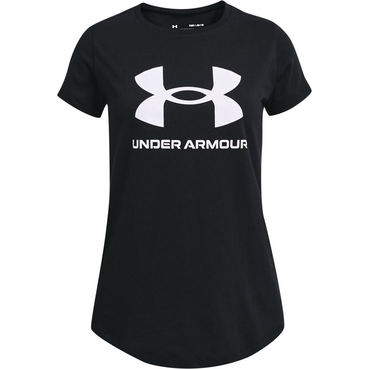Girls' T-shirt Under Armour Live Sportstyle Graphic SS - black
