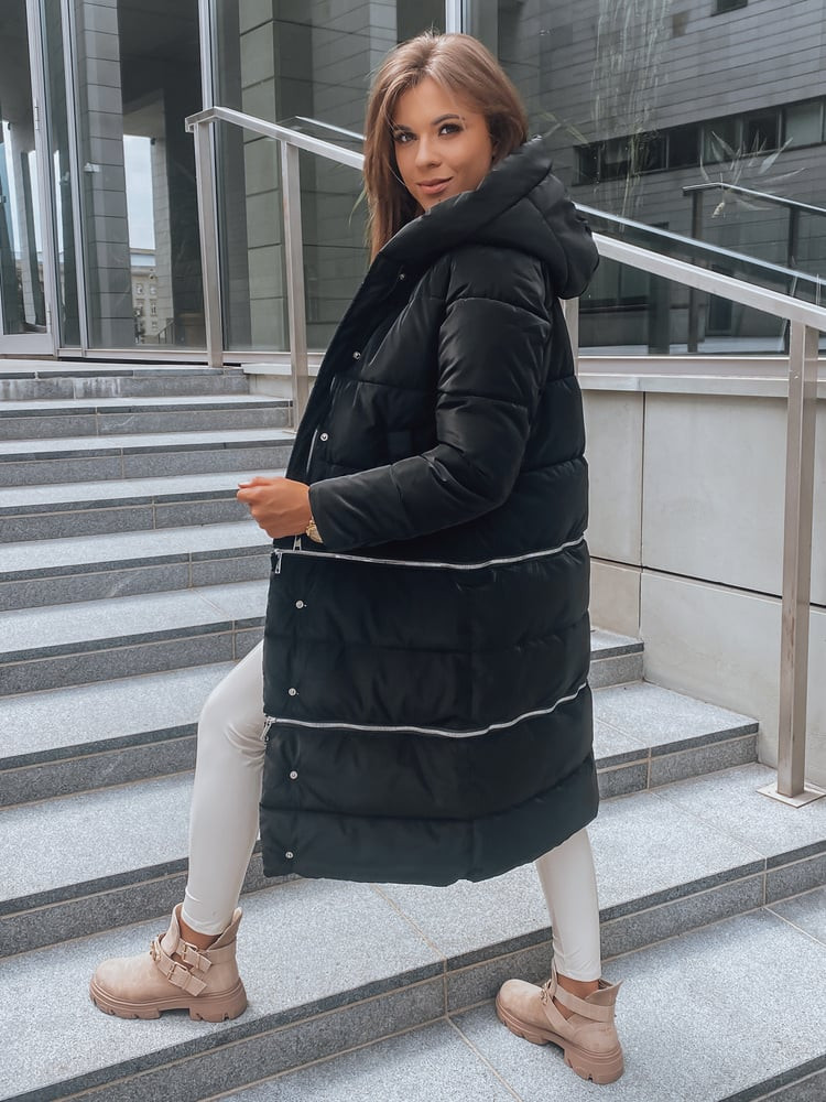 Prešívaná zimná bunda DIAMON PREMIUM čierna Dstreet