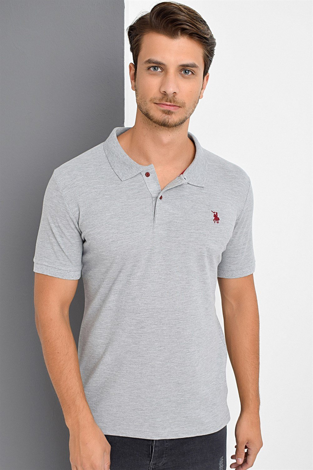 T8561 DEWBERRY MEN'S TSHIRT-GREY