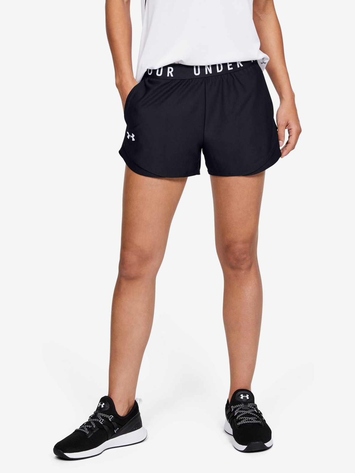 Under Armour Shorts Play Up Short 3.0-BLK - Women's
