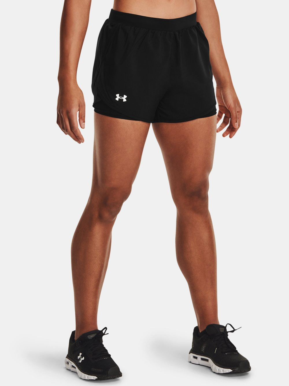 Under Armour Shorts UA Fly By 2.0 2N1 Short-BLK - Women