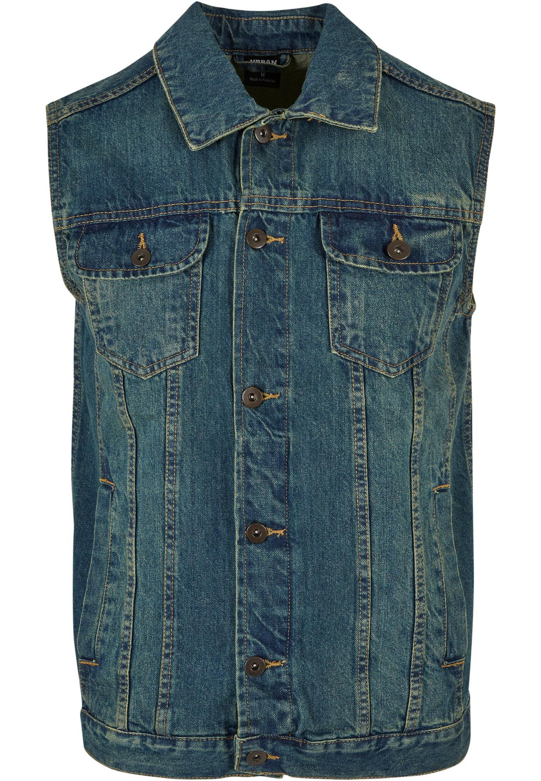 Denim vest light blue