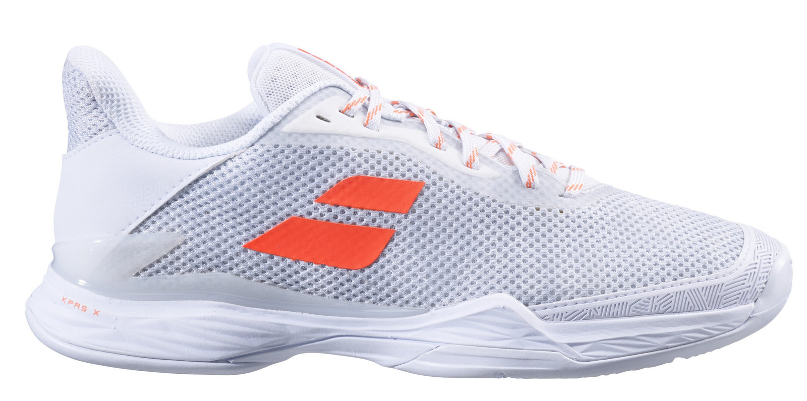 Babolat Jet Tere Clay White/Living Coral EUR 39 Women's Tennis Shoes