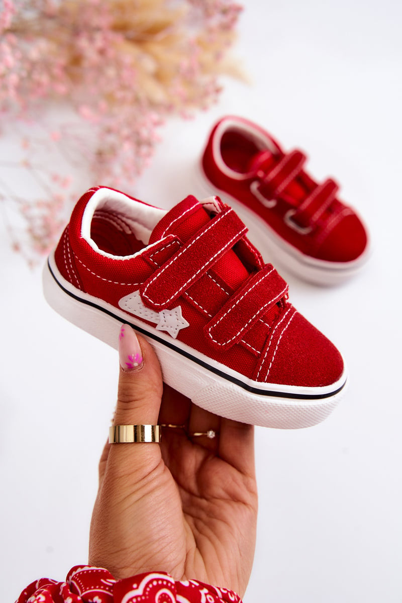 FR1 Klasické detské tenisky Red Phiris
