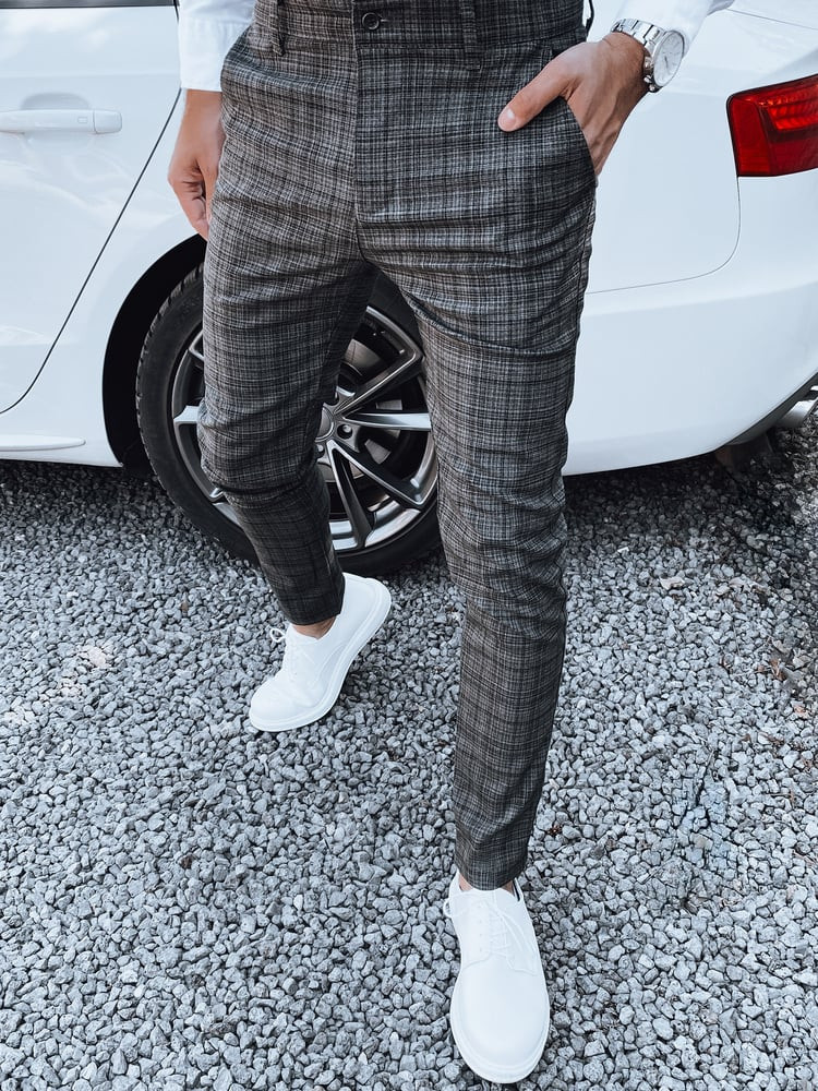 Spodnie męskie ciemnoszare Dstreet