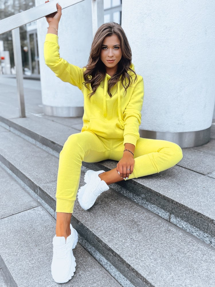 Dámská tepláková súprava DRESSLILY žltá Dstreet