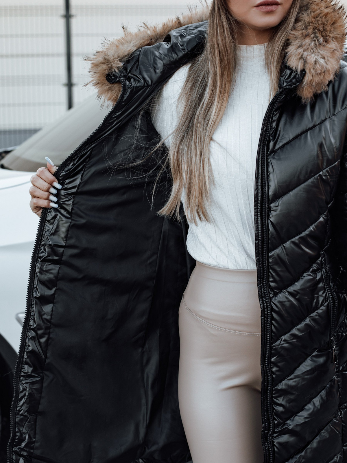Dámska zimná bunda BELLATRIX Farba čierna DSTREET TY3981