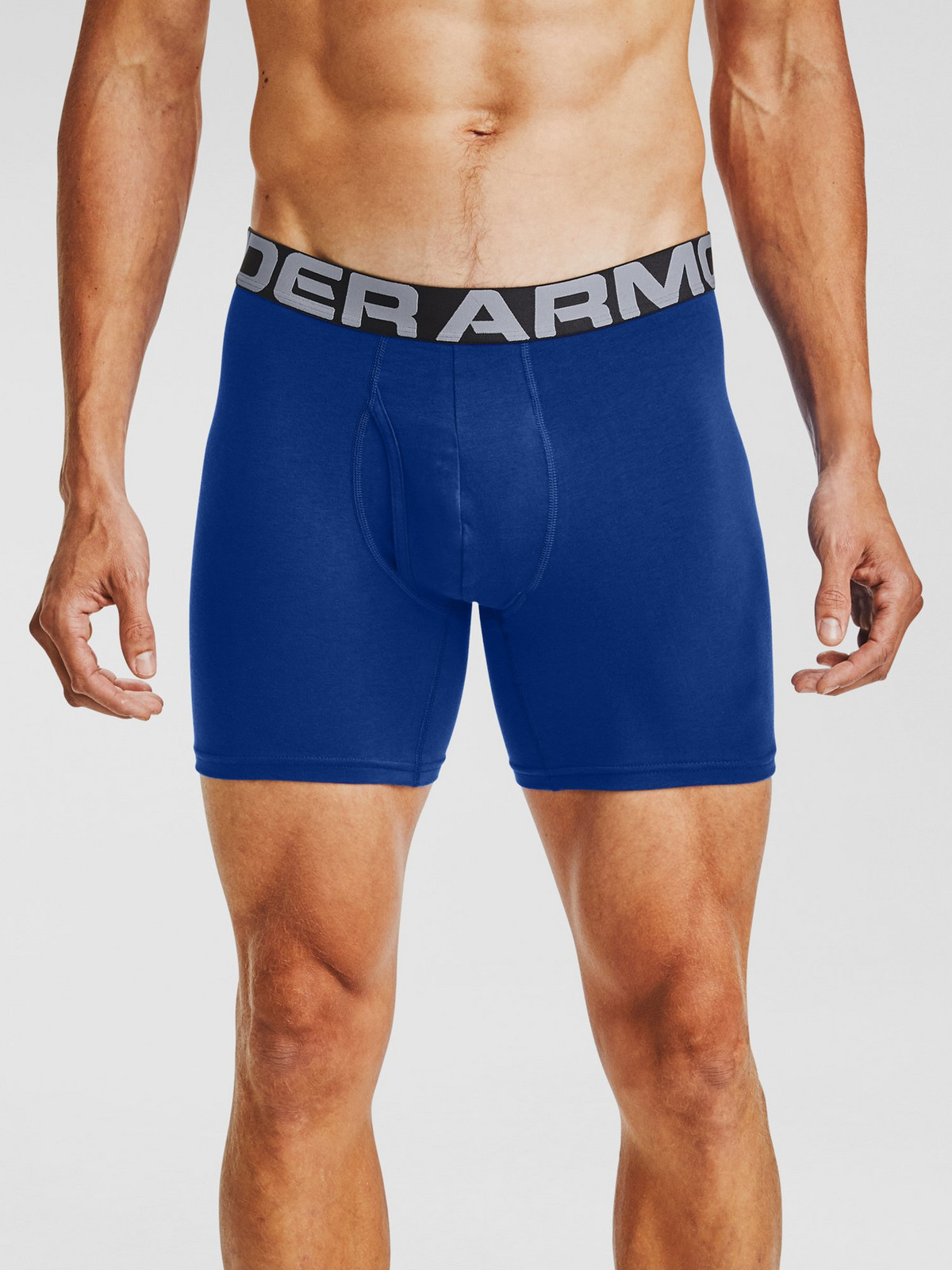 Under Armour Boxers UA Charged Cotton 6in 3 Pack-BLU - Men