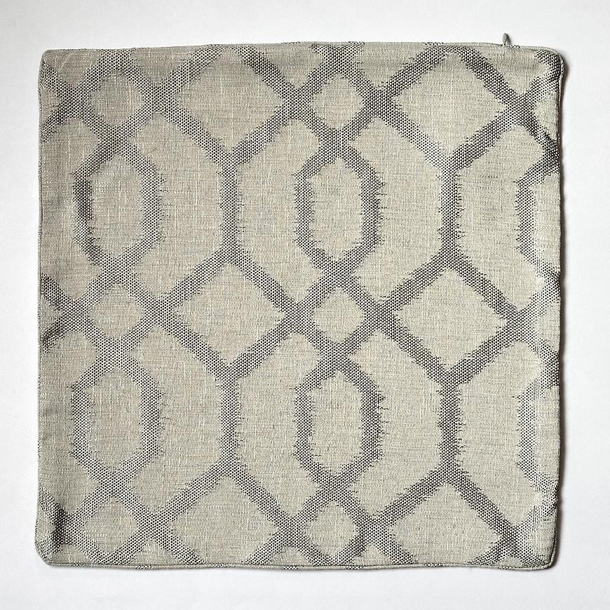 Obliečka na vankúš Eclipset 45x45 striebro