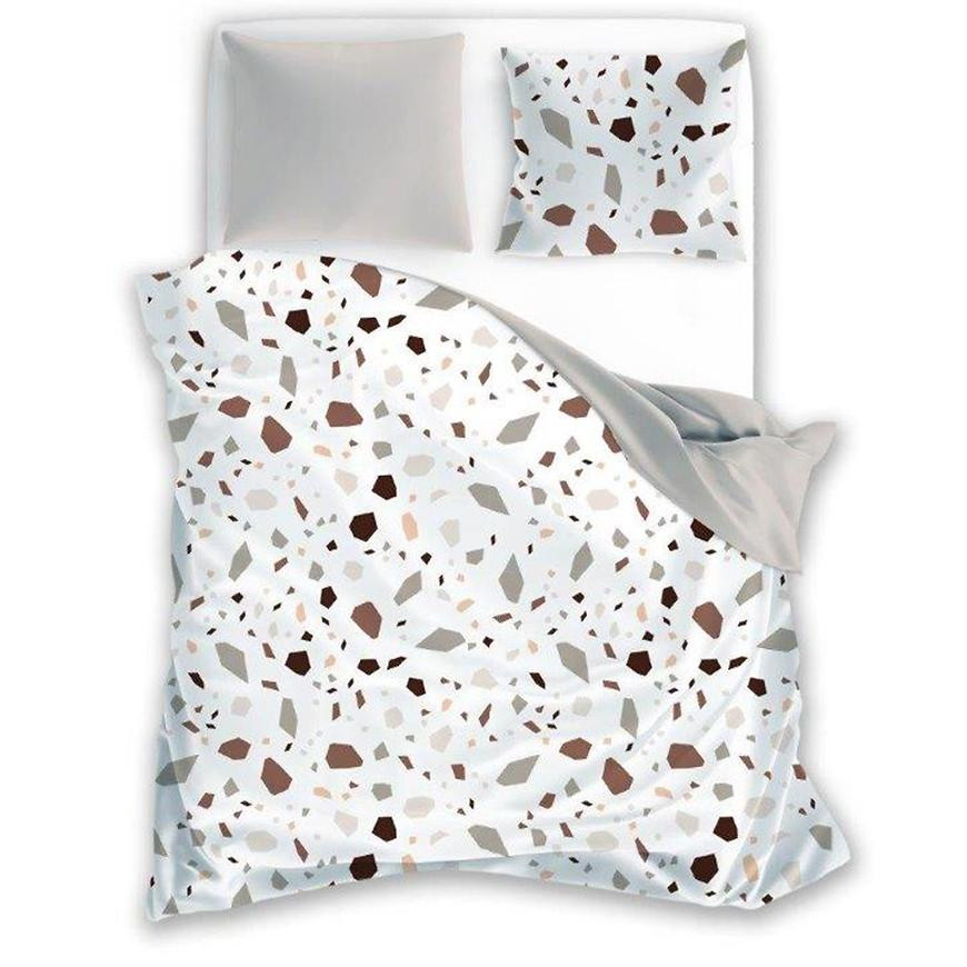 Obliečky z bavlneného saténu Boho 001 160x200