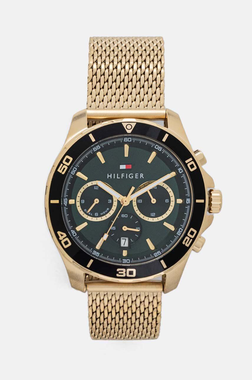 Hodinky Tommy Hilfiger pánske, zlatá farba, 1792093