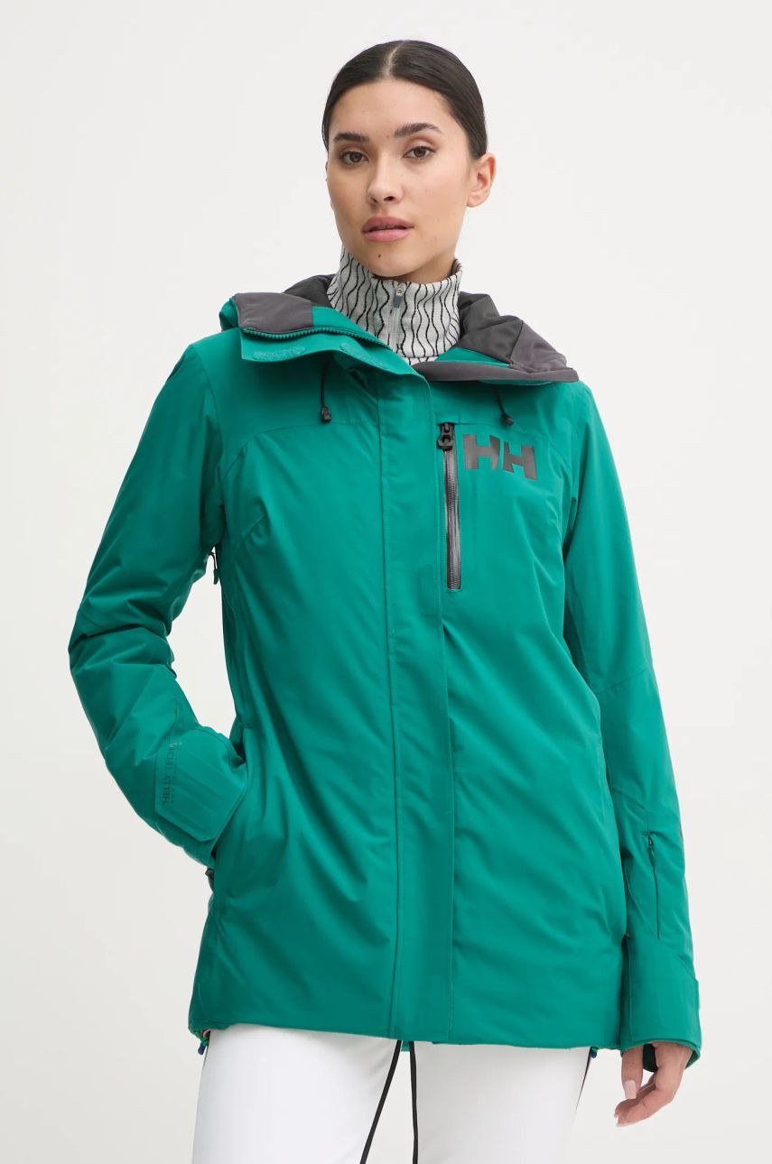 Bunda Helly Hansen Powshot zelená farba, 65760