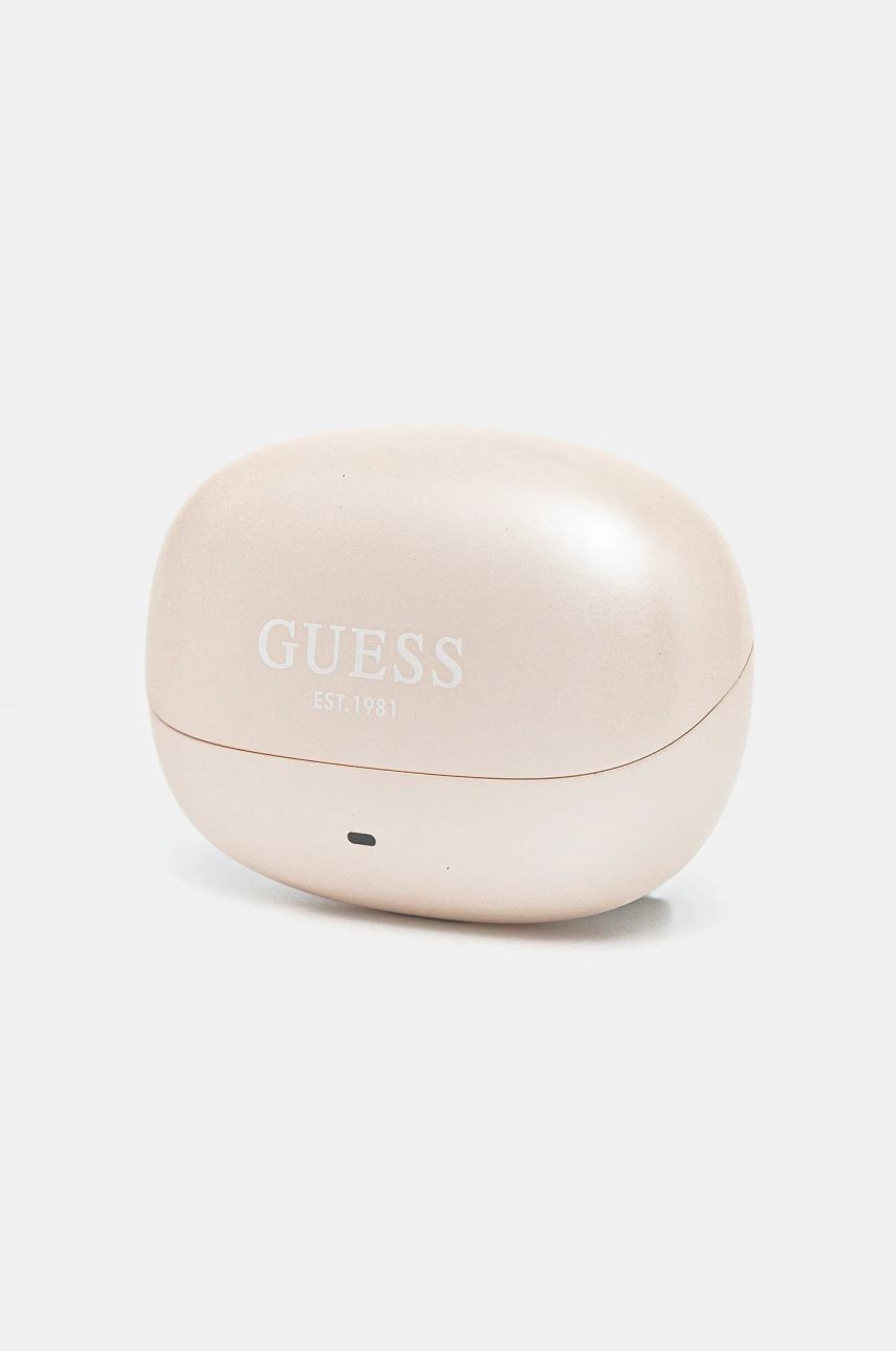 Bezdrôtové slúchadlá Guess ružová farba