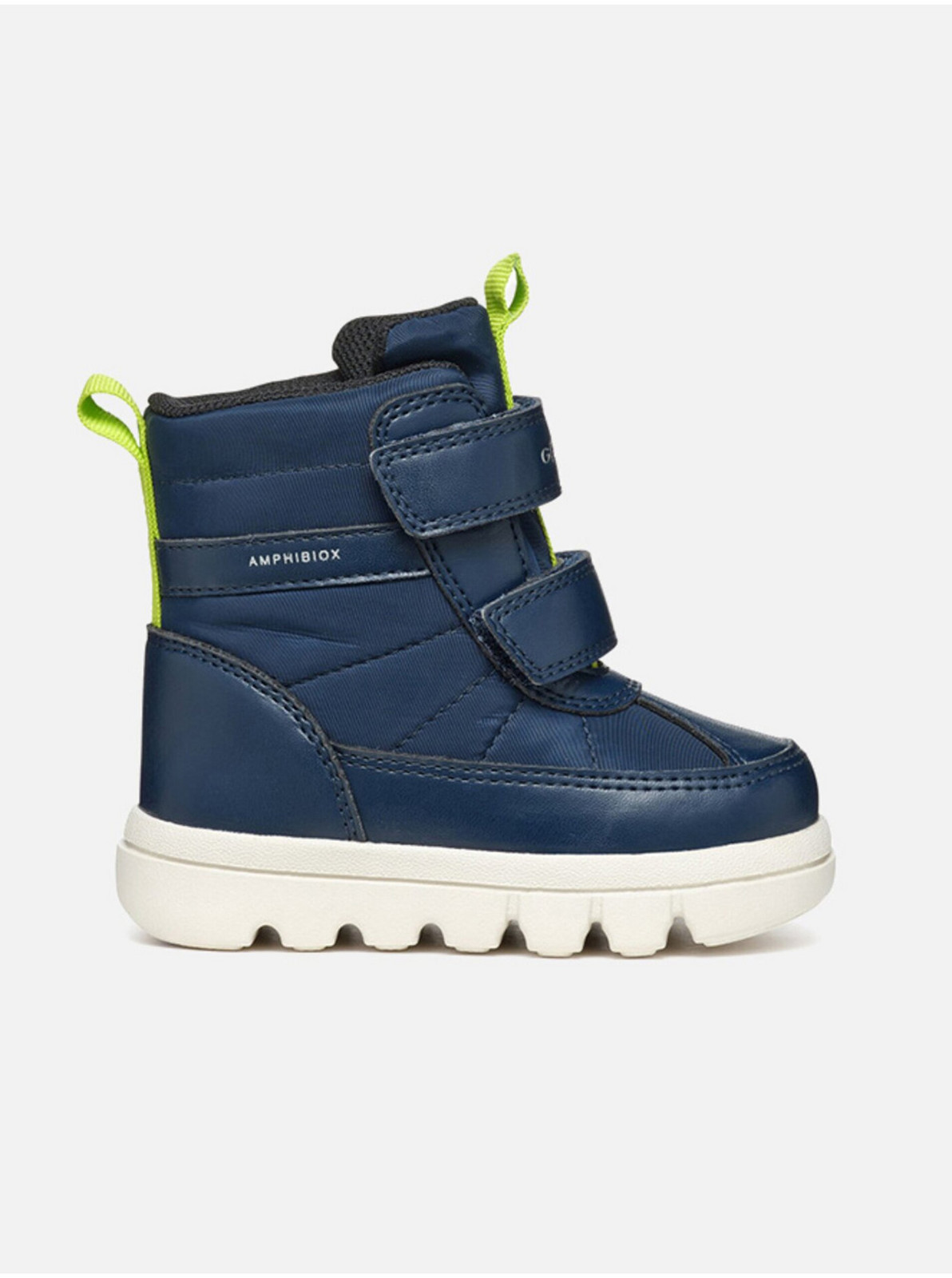 Modrá chlapčenská členková obuv Geox Willaboom AB