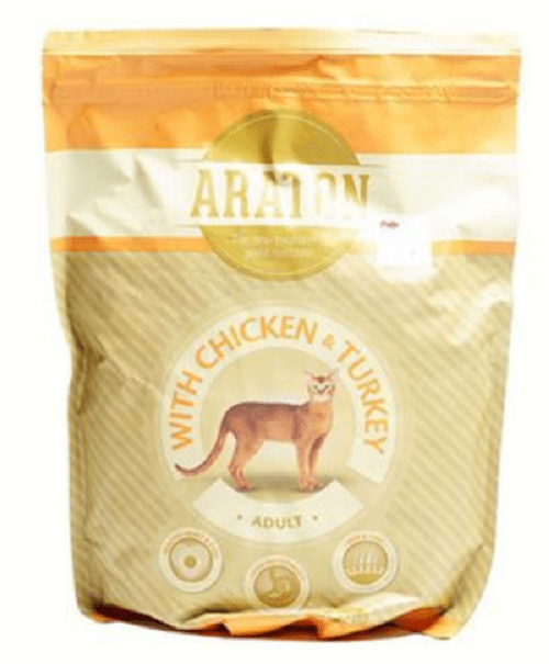 ARATON cat adult active chicken & turkey granule pre mačky 1,5kg
