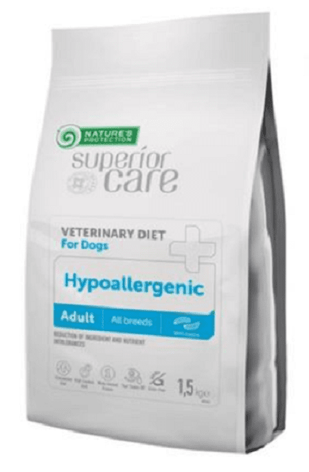 Natures Protection Superior care hyppoallergenic dog adult dietetic hmyz granule pre psy 1,5kg