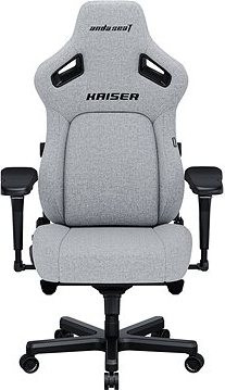 Anda Seat Kaiser 4 Premium Gaming Chair – L Size Gray Fabric