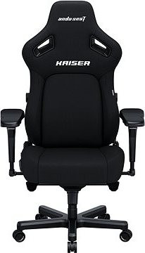 Anda Seat Kaiser 4 Premium Gaming Chair – L Size Black Fabric