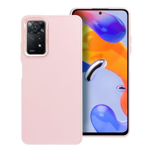 Puzdro Frame TPU Xiaomi Redmi Note 11 Pro 4G/5G - ružové