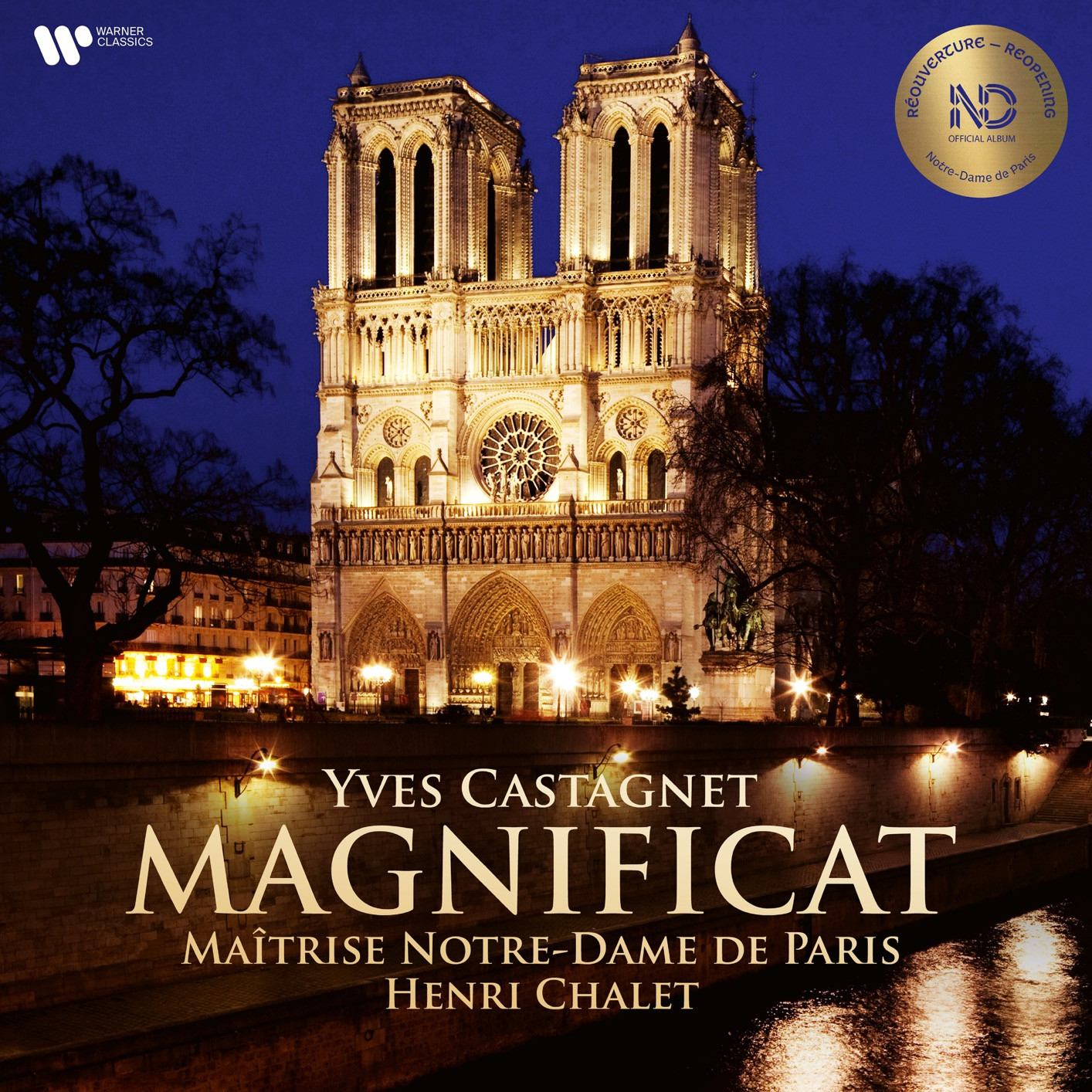 Výberovka, Yves Castagnet: Magnificat (Maitrise Notre-Dame De Paris & Henri Chalet), CD