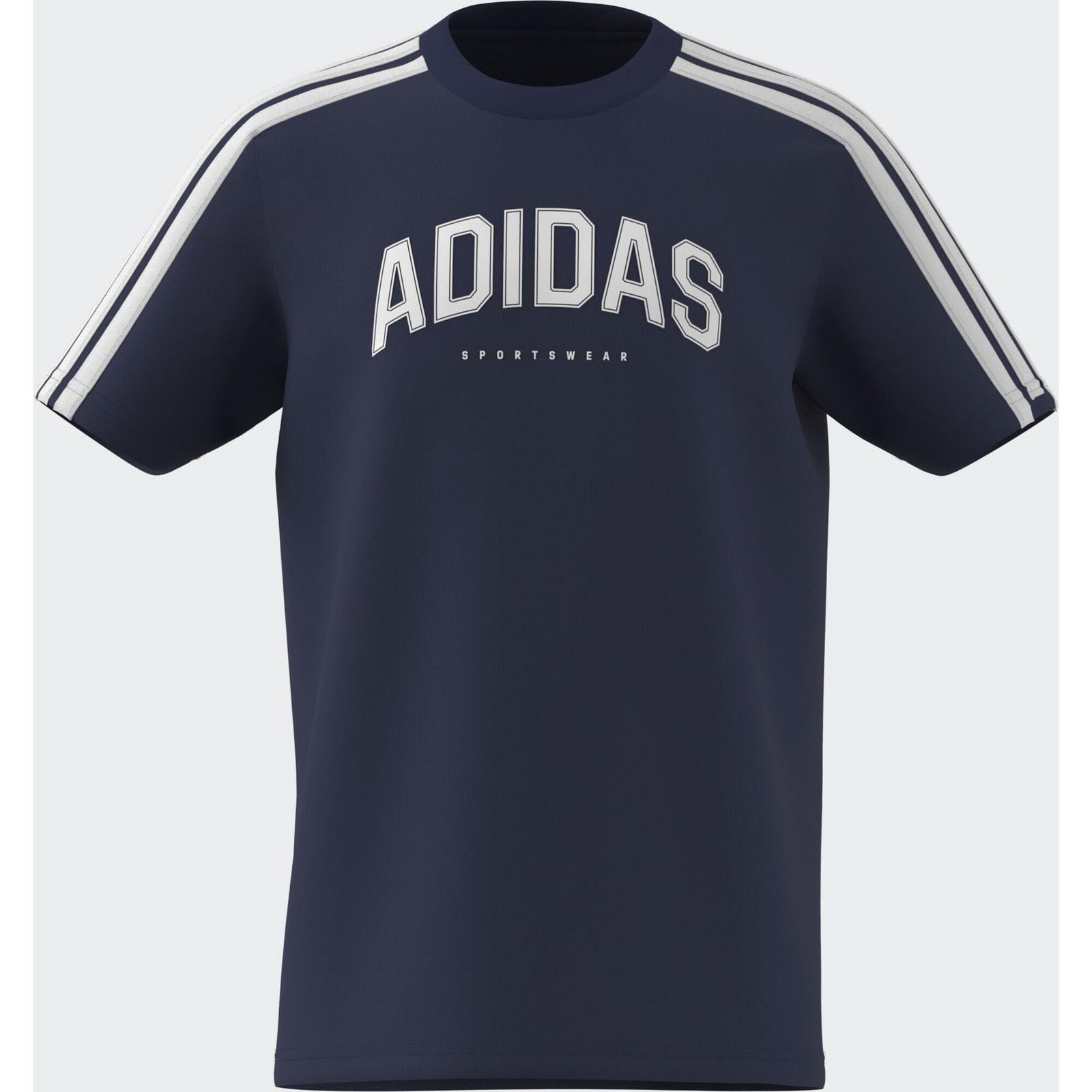 ADIDAS detské bavlnené tričko modré