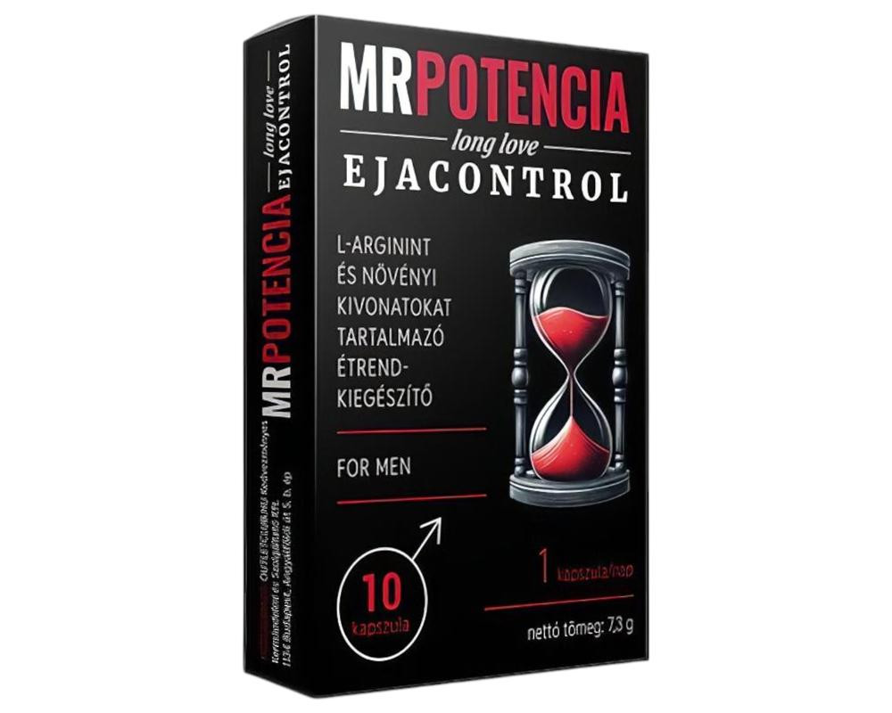 MrPotencia Long Love Ejacontrol - oneskorujúce kapsuly (10 ks)