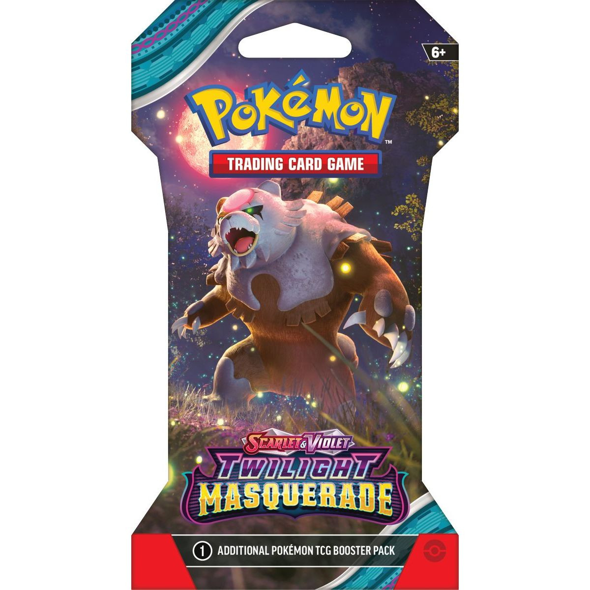 Pokémon TCG: SV06 Twilight Masquerade - 1 Blister Booster č. 1