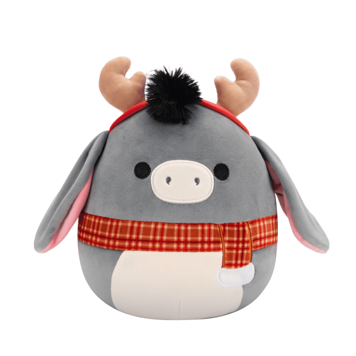 Squishmallows Somár s parohmi a šálom Jason 20 cm