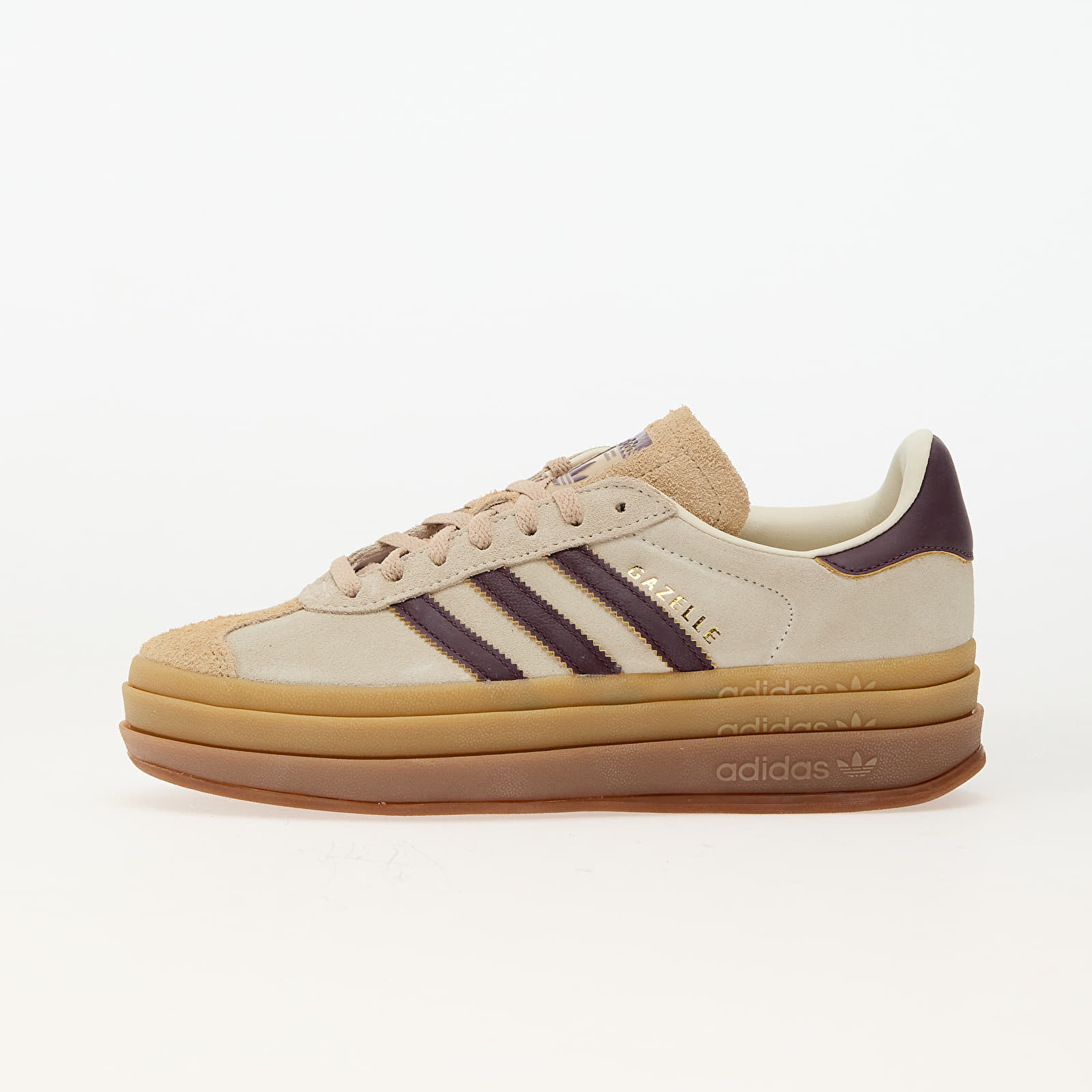 Tenisky adidas Gazelle Bold W Cream White/ Maroon/ Magic Beige EUR 37 1/3