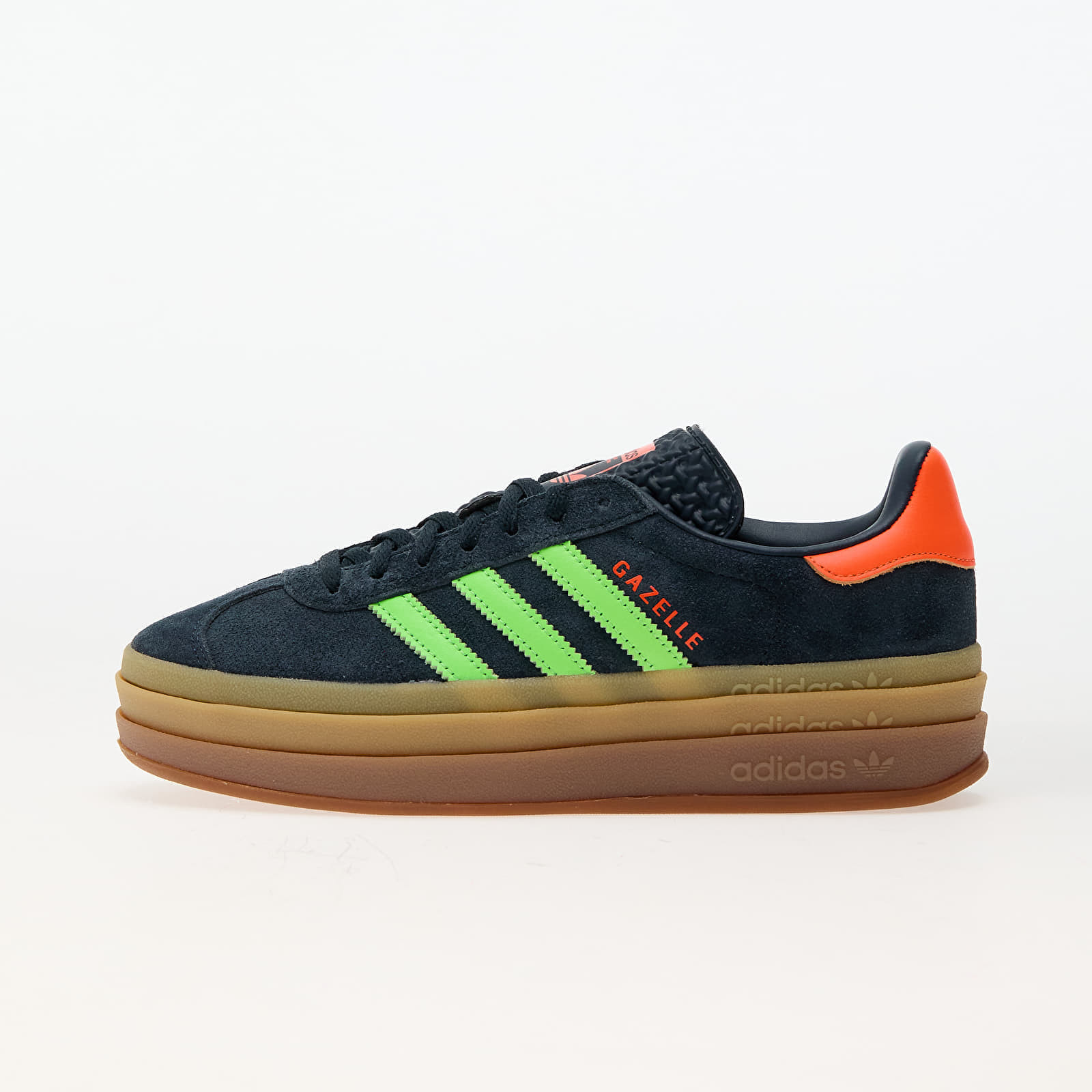 Tenisky adidas Gazelle Bold W Aurora Ink/ Solar Orange/ Gum5 EUR 38 2/3