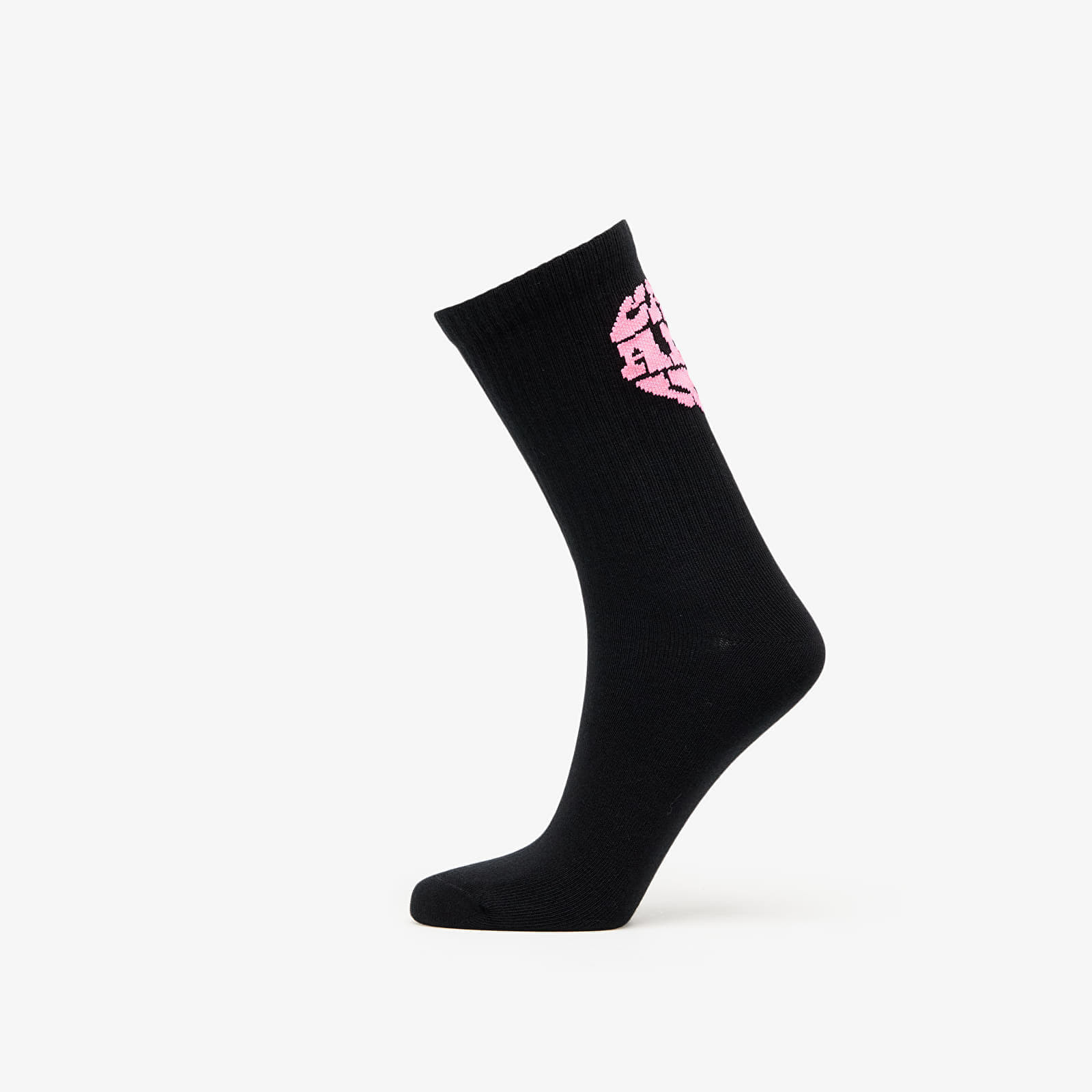 Carhartt WIP Heartbreaker Socks Black/ Lumo Pink 35-40