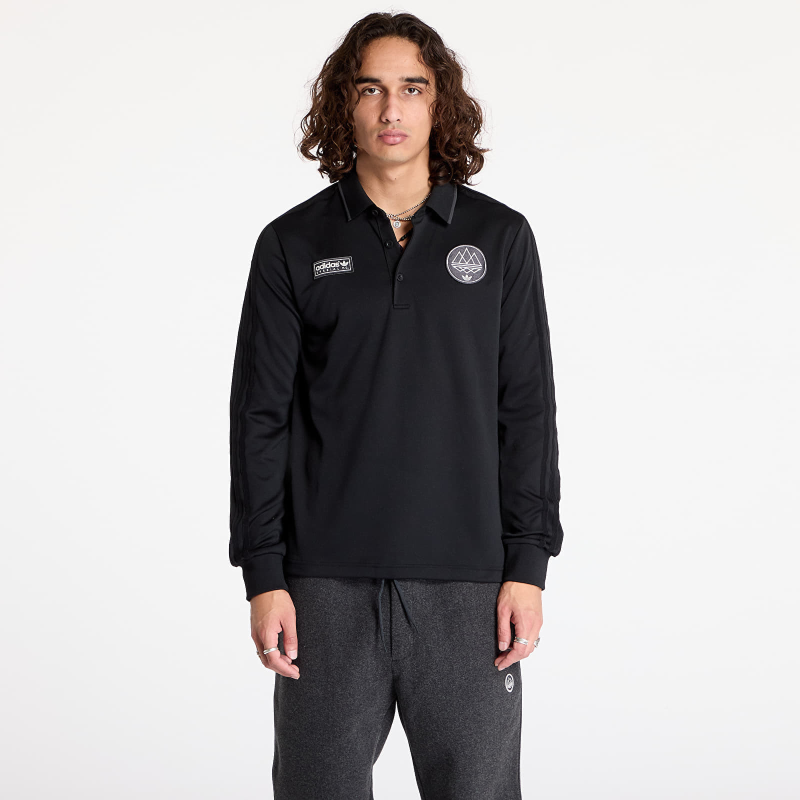 Tričko adidas Spezial Polo T-Shirt Utility Black S